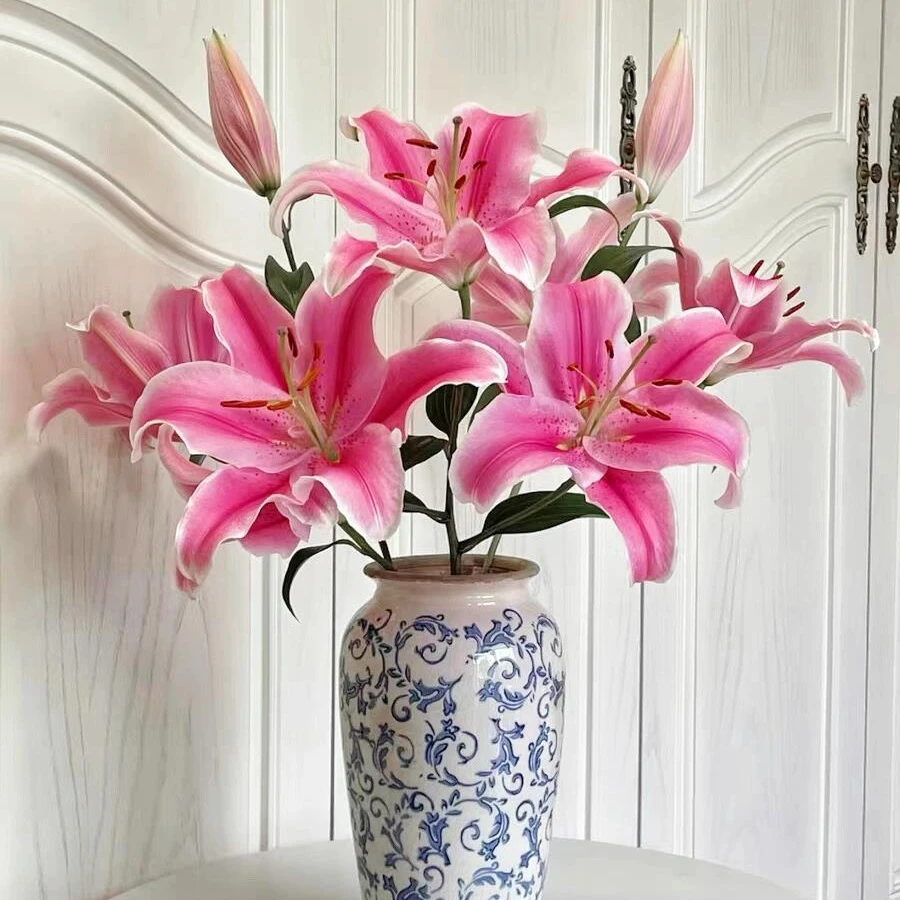 【单头香水百合10头 颜色可选】云南鲜花直发 一单中通两单顺丰包邮