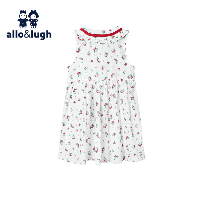【商场同款】新款儿童童装女童舒适无袖夏季时尚甜美碎花连衣裙