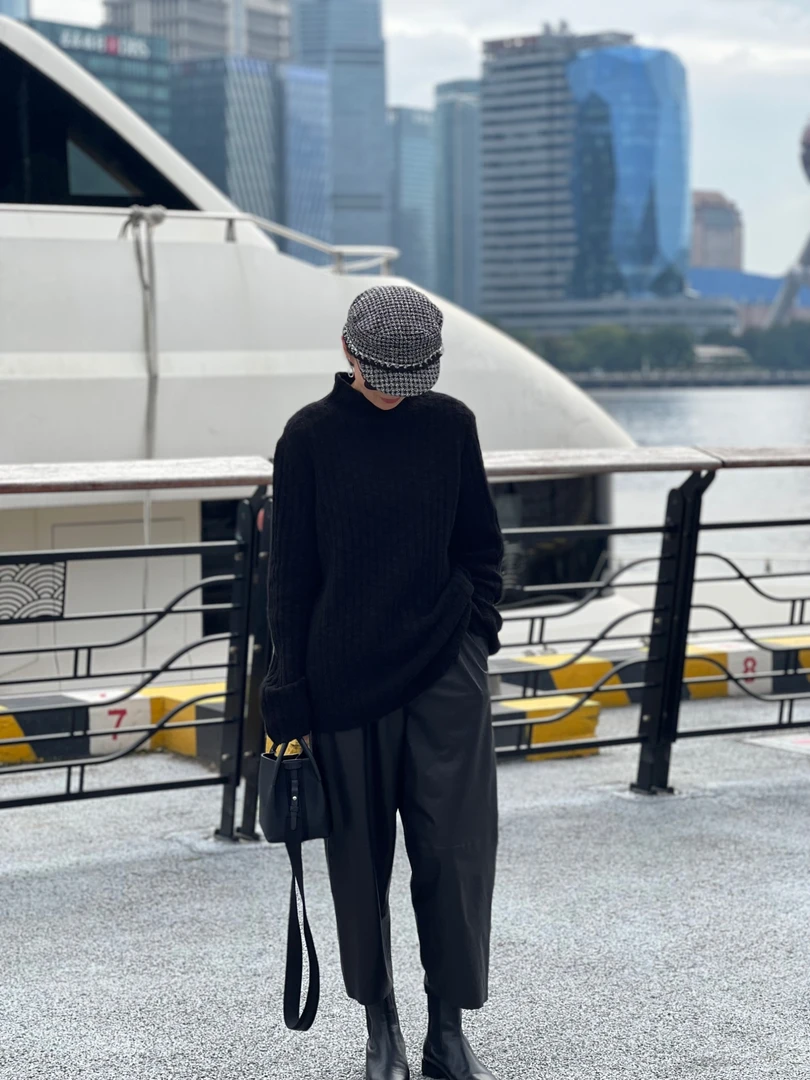 100%全羊毛特种大肚纱打底衫