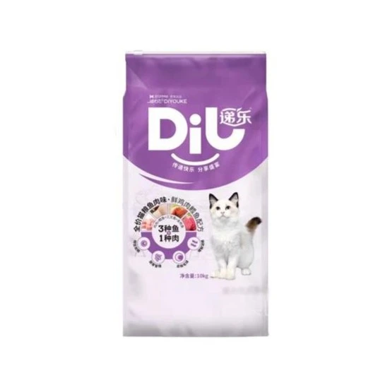DILE/递乐全价猫粮10kg 鱼肉味