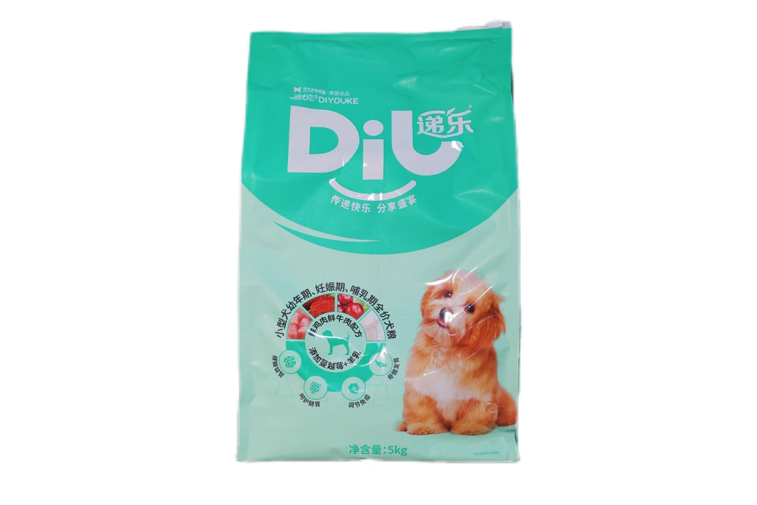 递乐鲜鸡肉鲜牛肉全价幼犬粮5kg