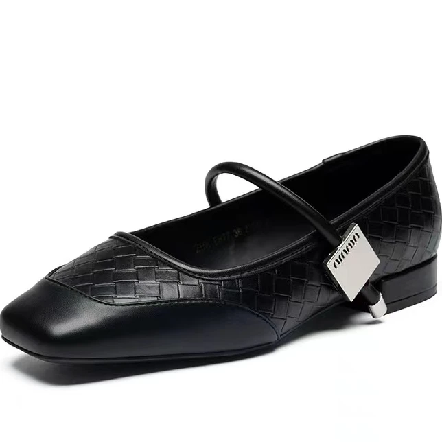 复古玛丽珍单鞋-高级感经典百搭【往大一码拍】-617