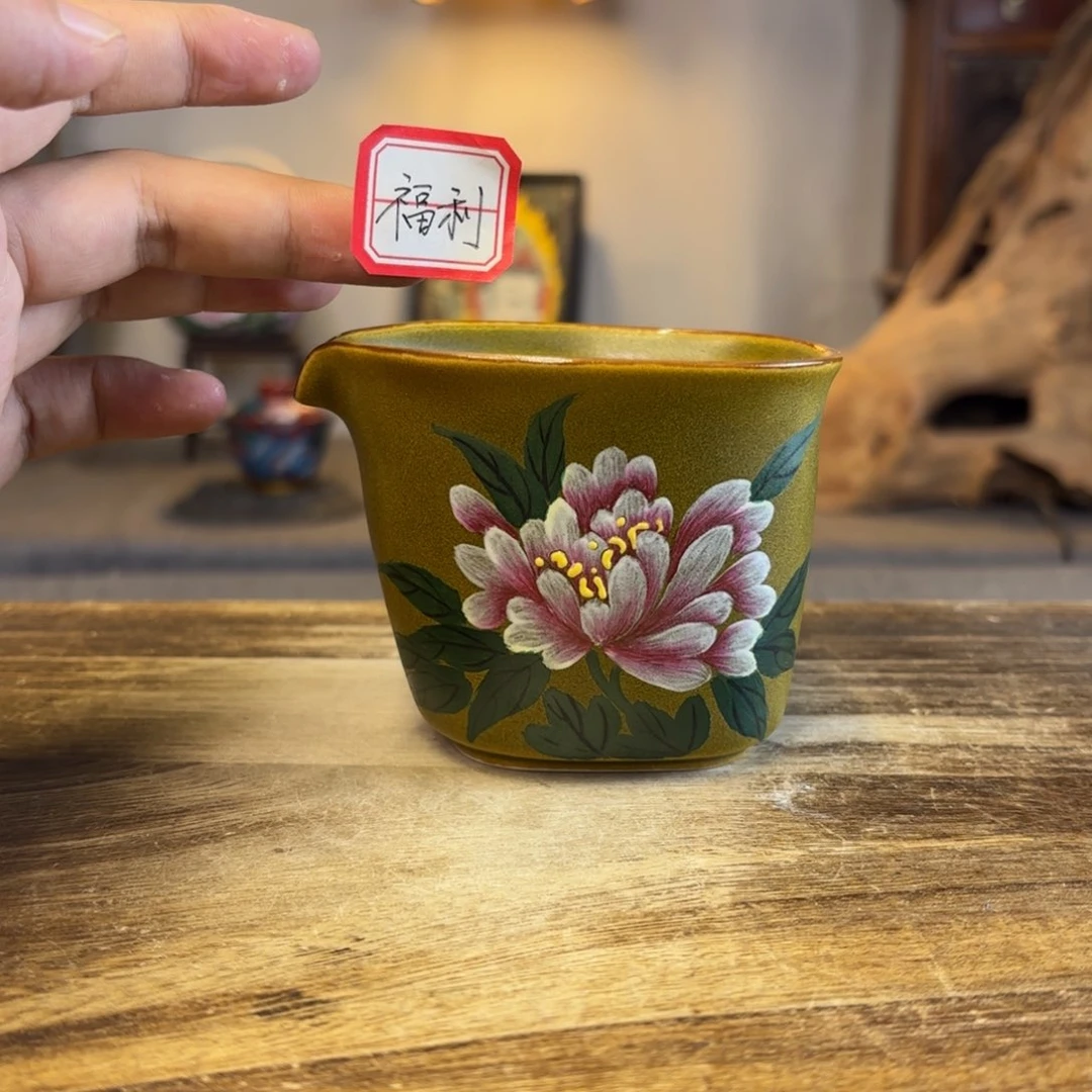 景德镇纯手工柴烧手绘陶瓷