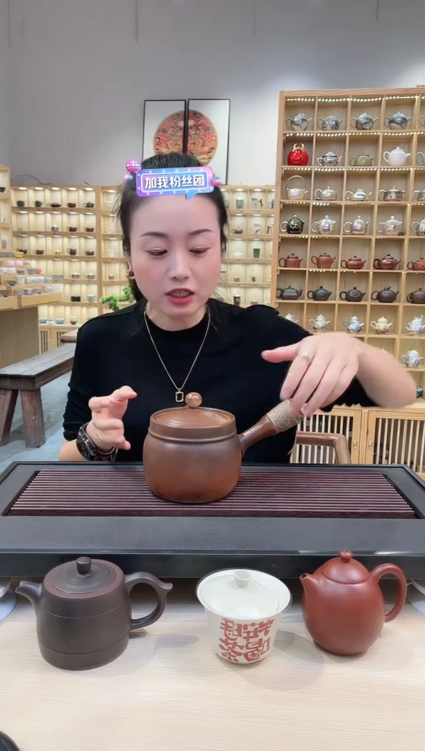 【闪购商品】粗陶煮茶壶