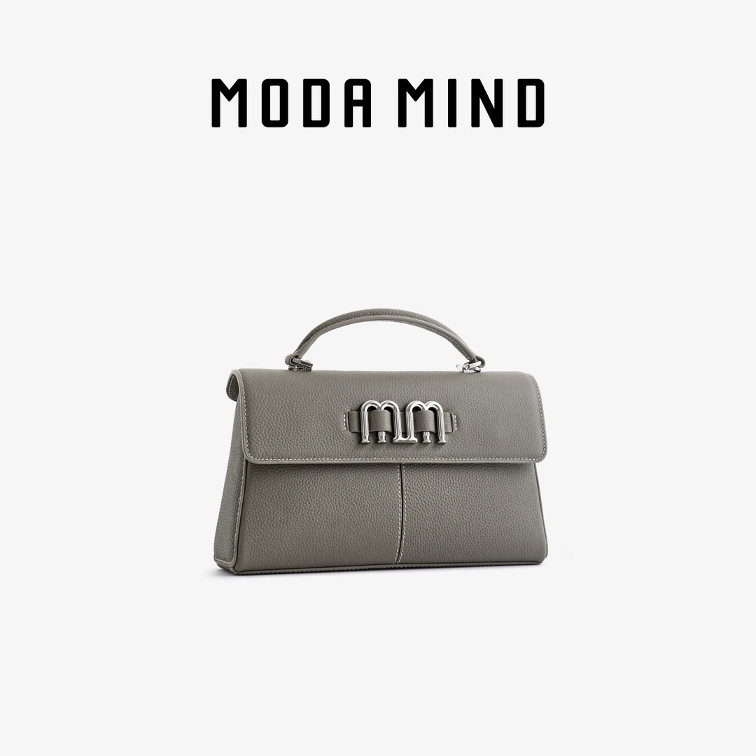 MODA MIND【方盒包】MM308B006优雅率性自然经典简约女士通勤包包YY