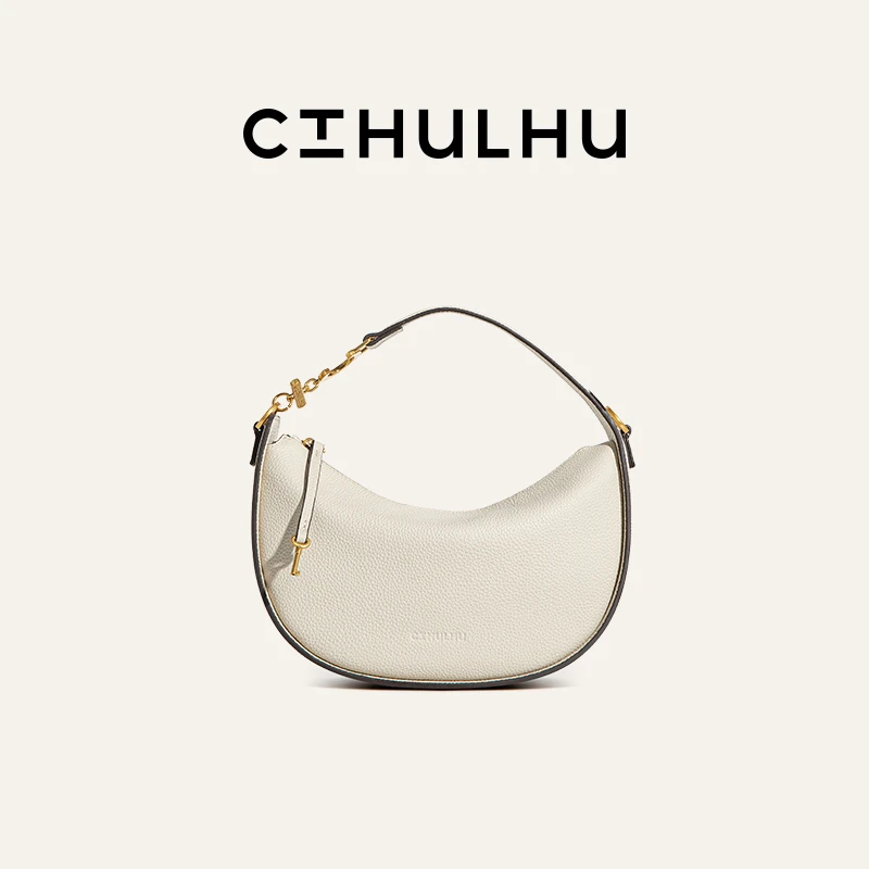 CTHULHU【字母链条Hobo包】CT405B127时尚百搭休闲包包LY