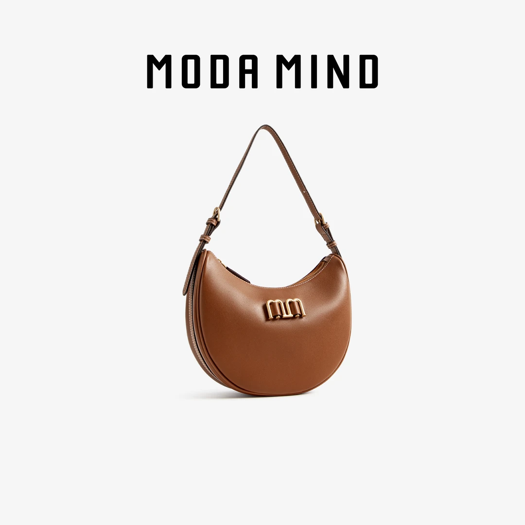 MODA MIND【字母月亮包】MM409B280时尚百搭小众包包YY
