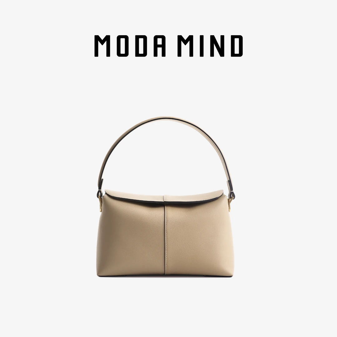 MODA MIND【月牙便当包】MM308B004柔软优雅高级休闲小众通勤包YY
