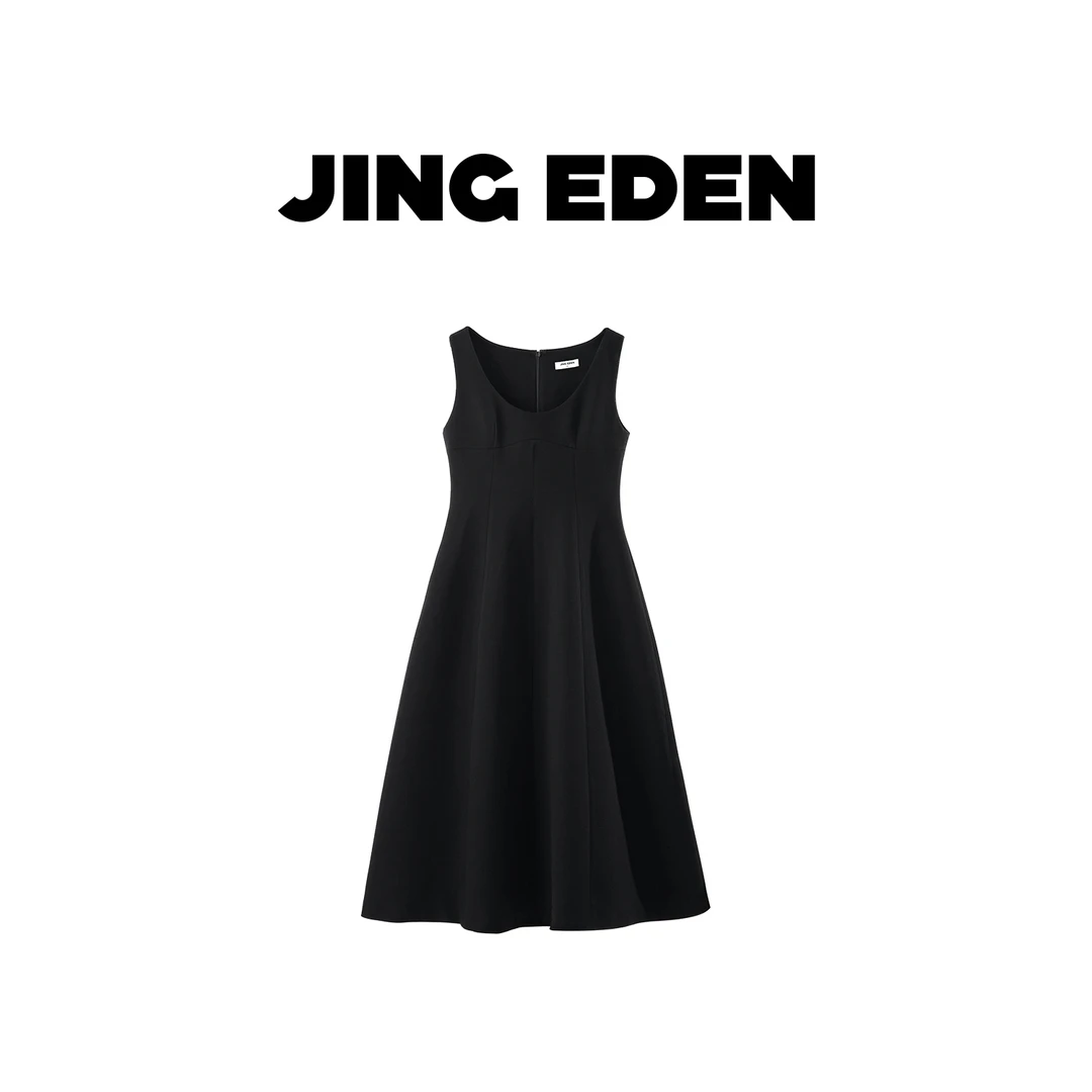 JING EDEN【礼服连衣裙】JE410Q003时尚休闲连衣裙LL