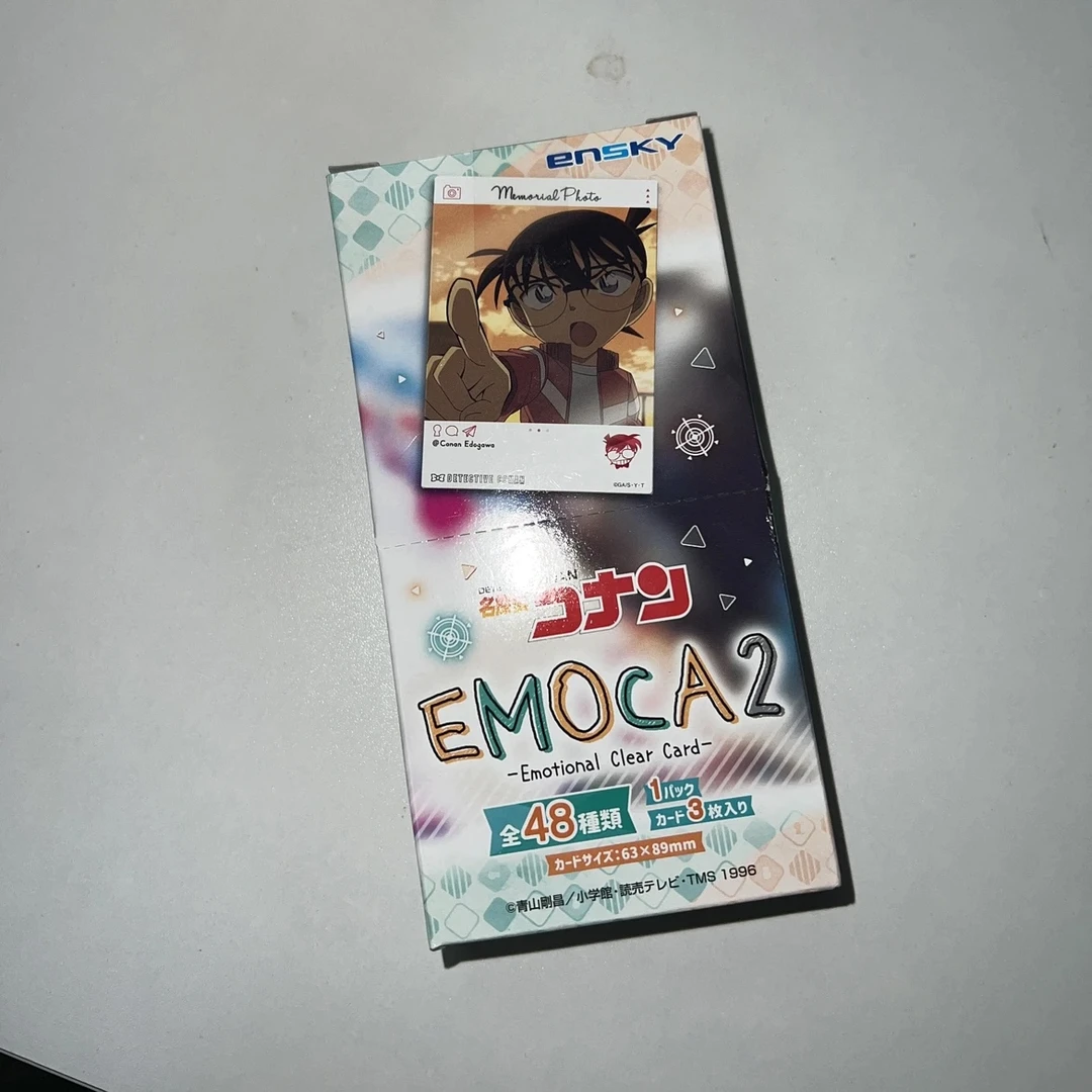 【拆包】名侦探柯南ins风透卡2弹收藏卡牌（默认拆包）