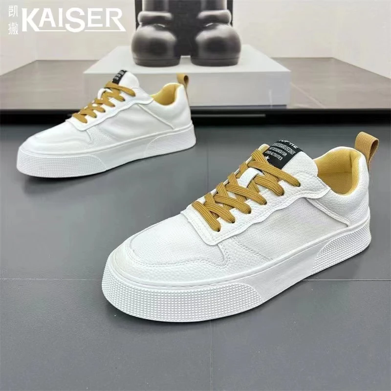 KAISER/凯撒·正品男鞋夏季透气网纱运动板鞋男士时尚百搭休闲潮鞋