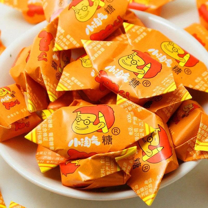 童年小淘气糖 经典怀旧零食 7080后硬糖果 糯米纸糖 老式喜糖