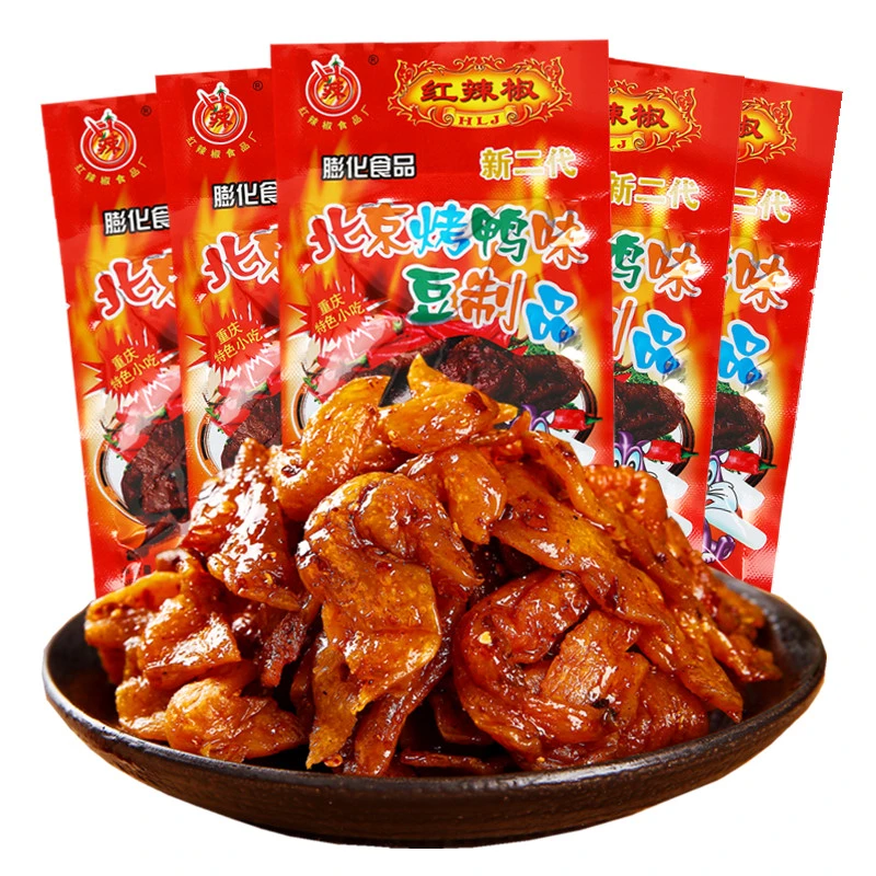 [回忆专属]红辣椒北京烤鸭味18g辣条8090后童年儿时怀旧零食
