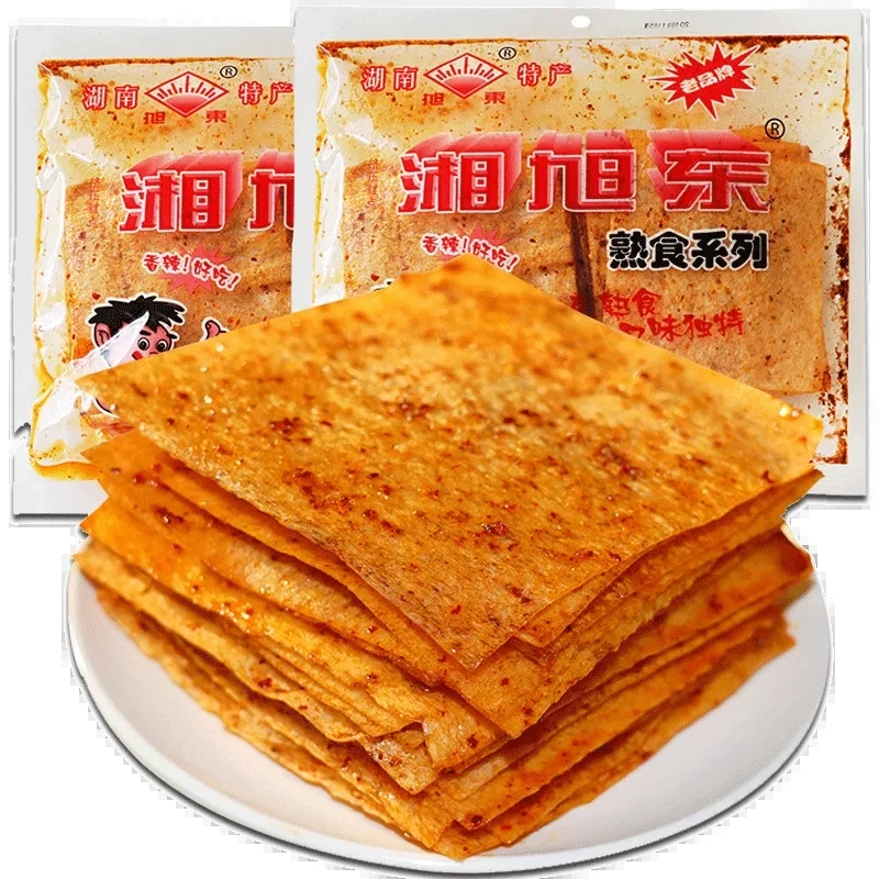 湘旭东辣片儿时零食8090怀旧小吃大辣片湖南双峰特产88g