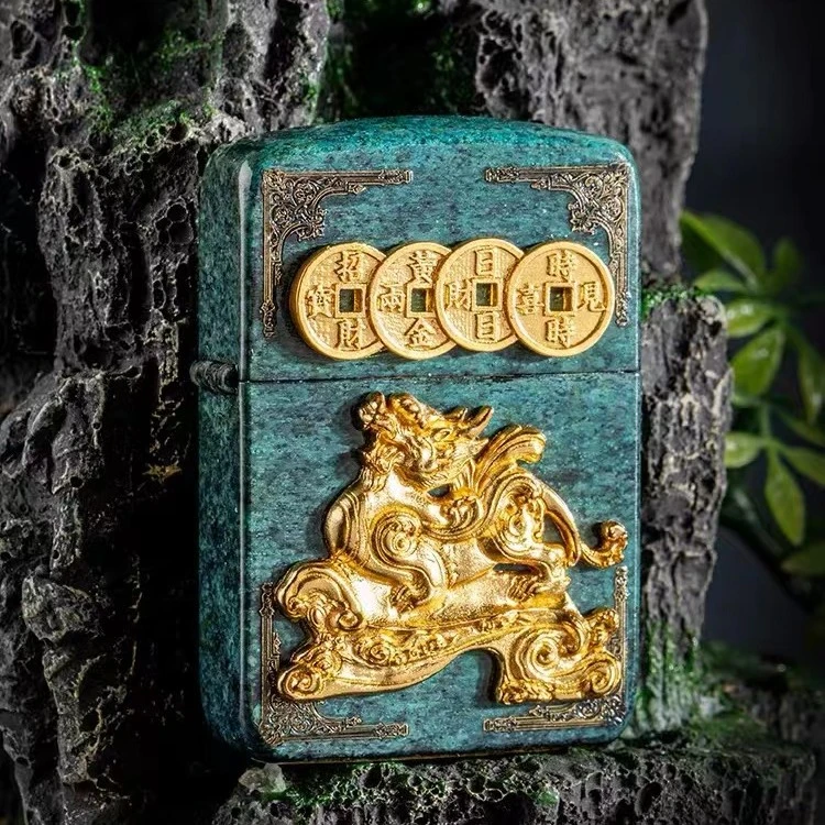 zippo打火机防风1941貔貅高级礼品实用打火机送给男朋友DYH1X1F1