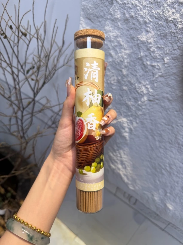 【文旦柚】清柚香线香100G纯柚子天然清香清新舒心