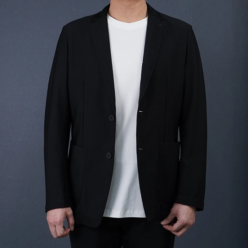 【35116】早秋新款 薄款商务 韩版纯色 时尚休闲 百搭男士西服