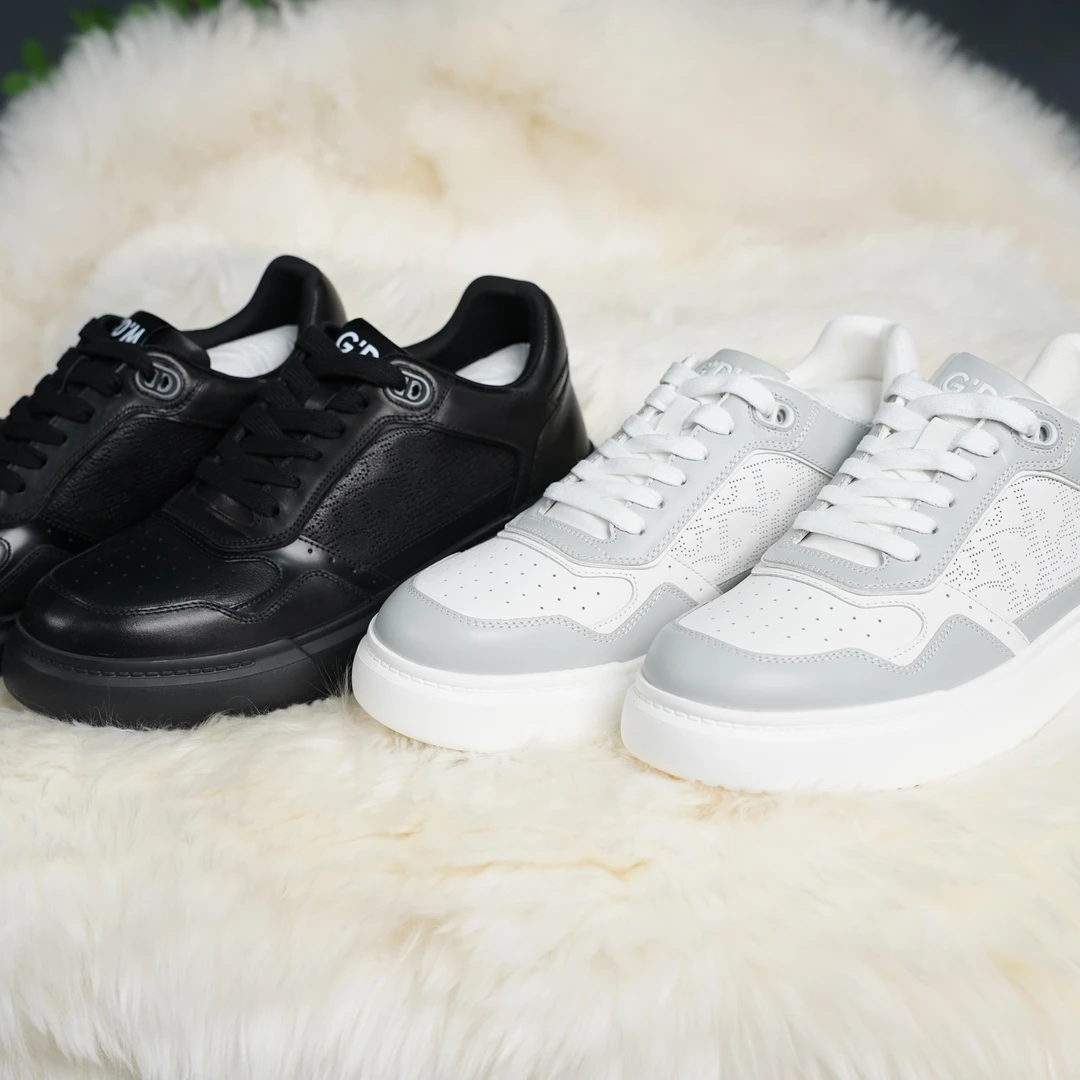 【233703】男士时尚休闲百搭厚底低帮经典潮流透气春夏休闲鞋