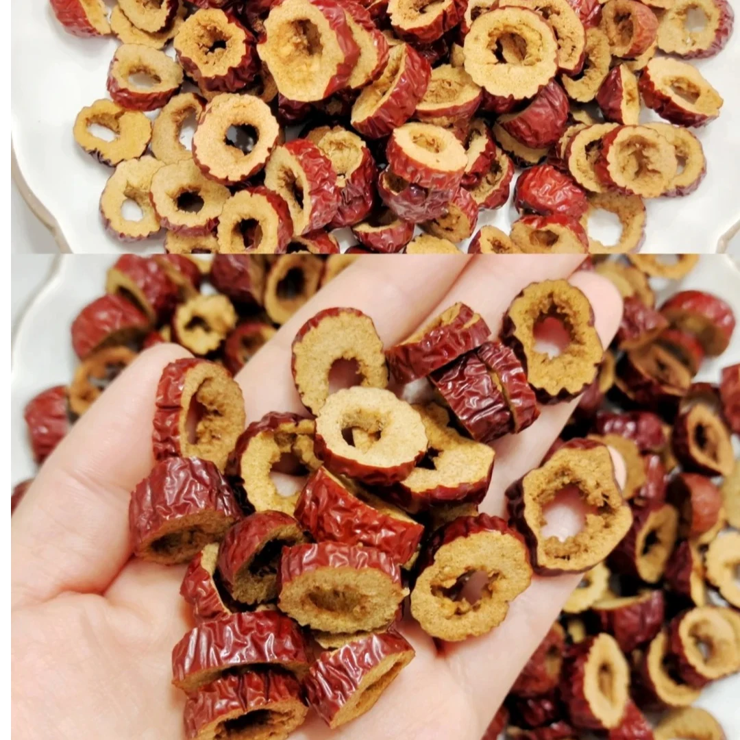 【农家山货】枣片自然生长大红枣片皮薄肉厚香甜搭配枸杞
