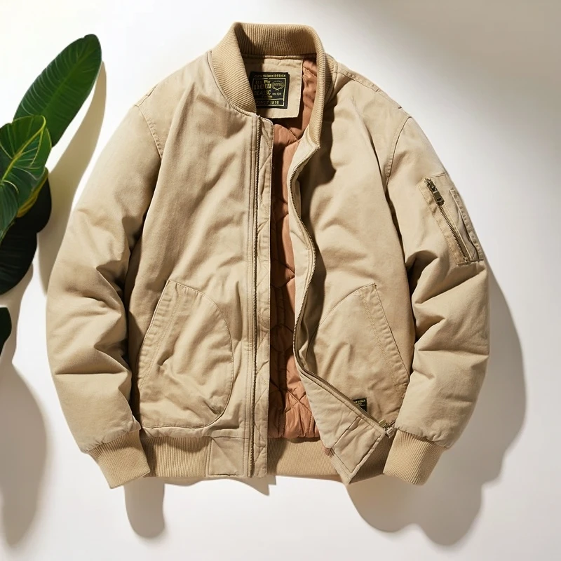 NIULUNKABU/纽伦卡布美式短款宽松加厚保暖冬季棉衣复古休闲外套