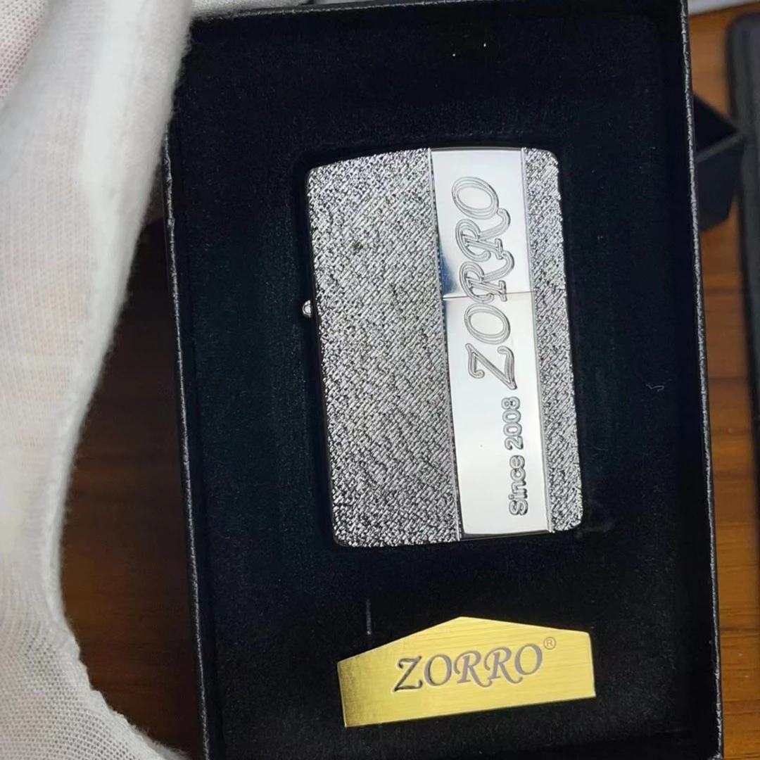 佐罗2008周年纪念款精雕富豪防风煤油打火机内外黄铜创意潮