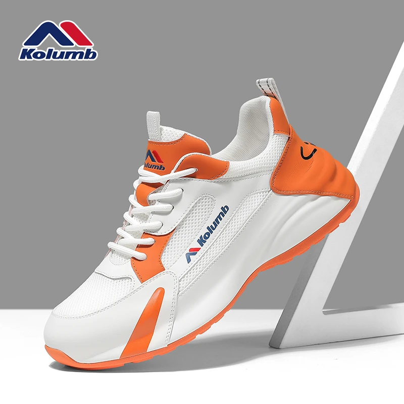kolumb/哥仑步2024新款高档时尚运动休闲老爹鞋秋季透气男鞋 1187