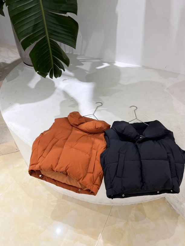 秋冬加厚保暖羽羽马甲中大男女童