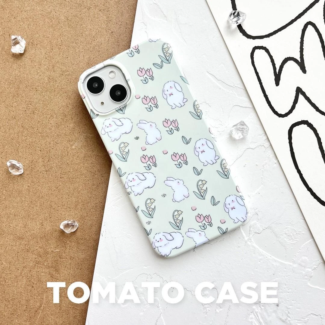 天壳赵露思同款草原兔子菲林壳适用苹果14手机壳13promax1211x硬