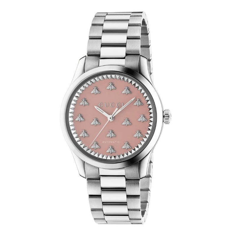 【嘉嘉专属】GUCCI古驰G-timeless系列蜜蜂自动机械38女表