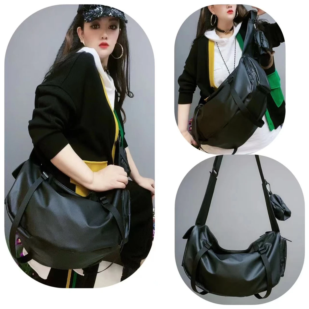 622#新款时尚潮流简约韩版大容量多层单肩斜跨休闲百搭包