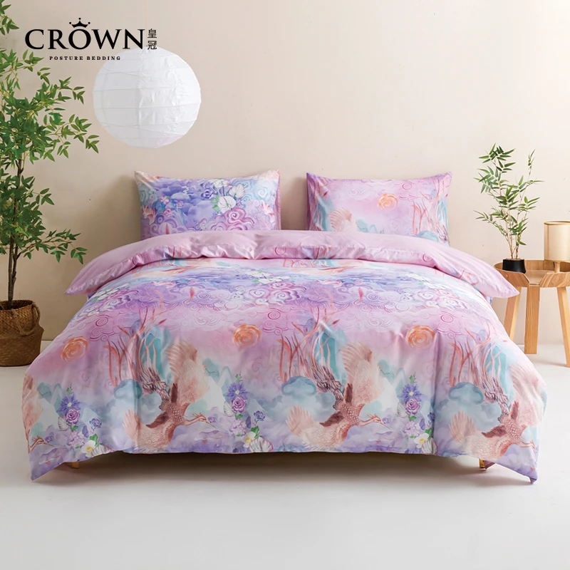 CrowN皇冠2024新品油画系列全棉四件套