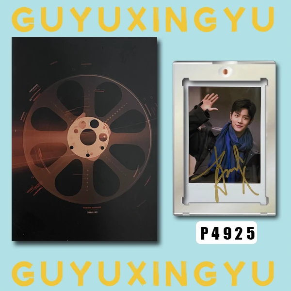 P4925【肖战 】正品拍立得照片 白边