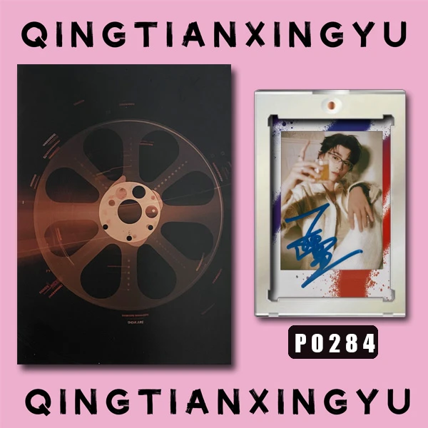 P0284【丁禹兮】正品拍立得照片 涂鸦