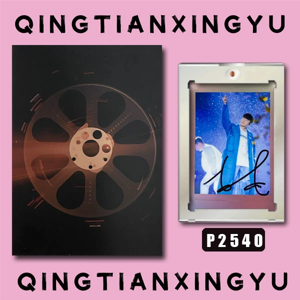 P2540【林俊杰】正品拍立得照片人鱼instax