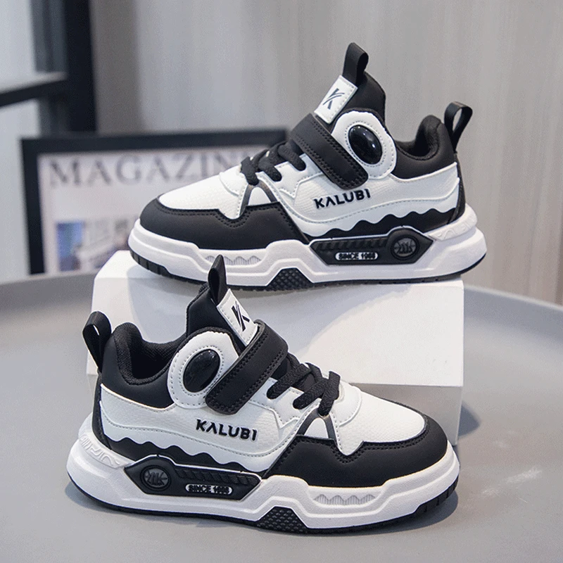 男童鞋子2025秋季新款儿童软底休闲板鞋中大童6-12岁16男孩运动鞋