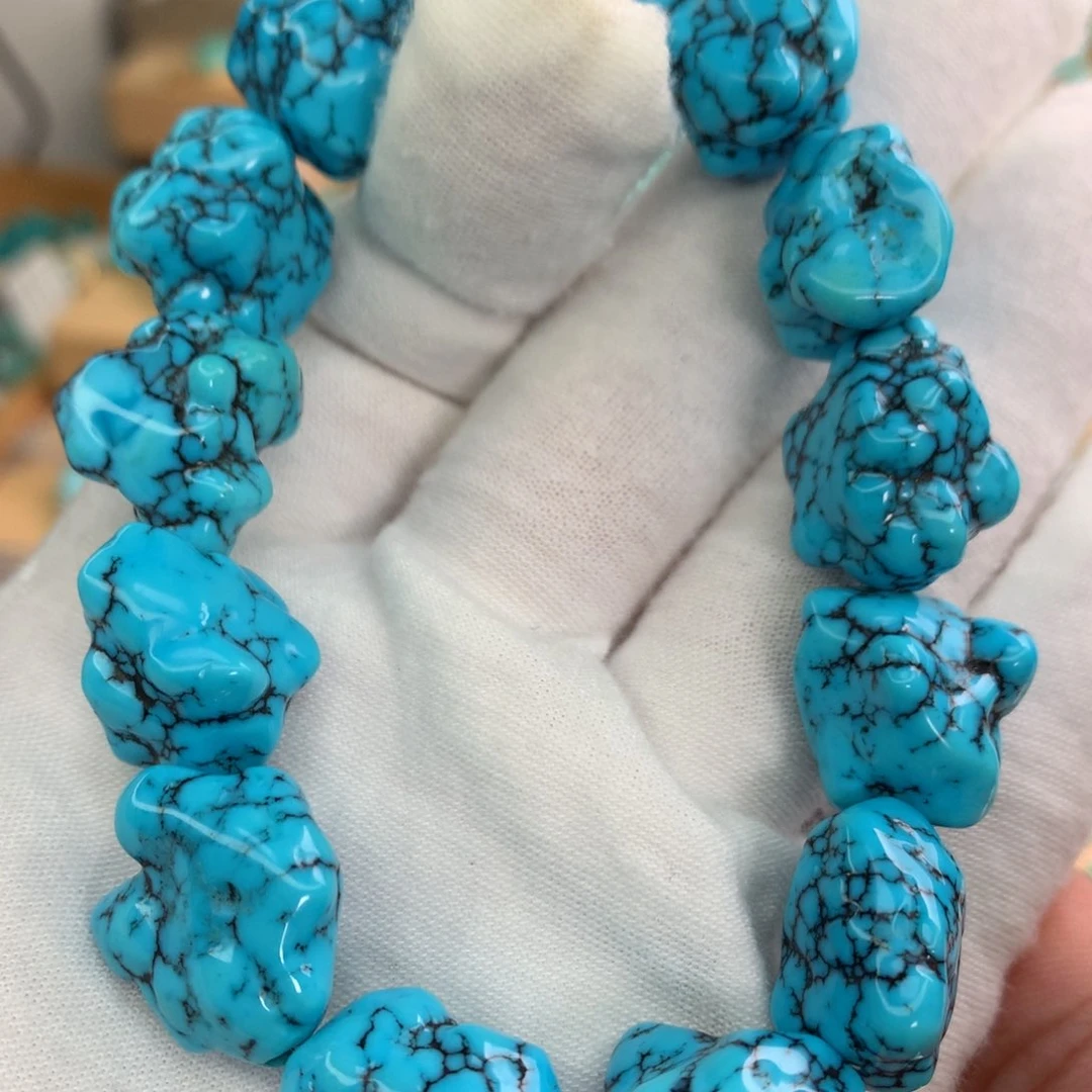 绿松石云盖未镶嵌