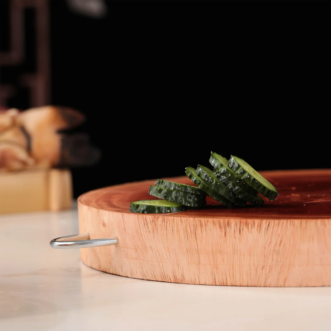 一物一拍桃花芯梨木砧板【以直播间为准】在店铺自行下单默认发筷子