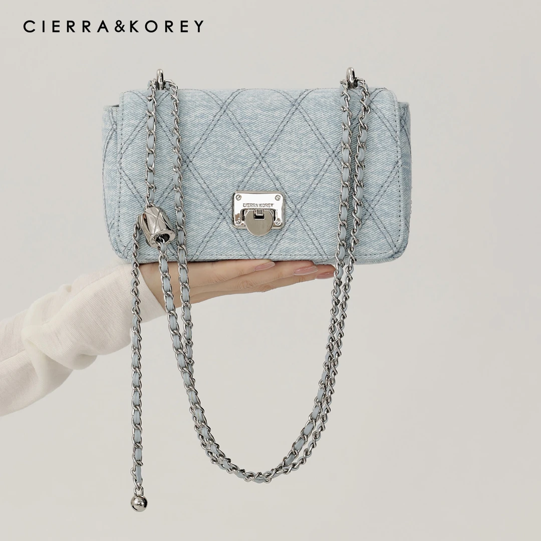 Cierra Korey 小方包包女夏天今年流行爆款链条包单肩斜挎包