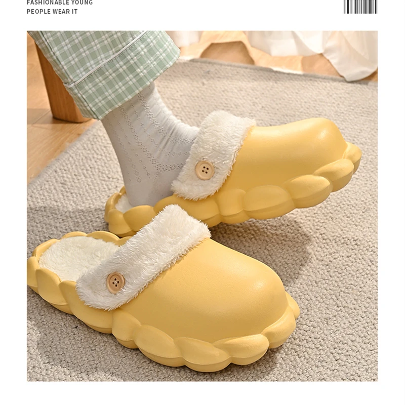 特价棉拖女冬季加厚温暖保暖可拆卸包头棉鞋居家外穿软底室内拖鞋