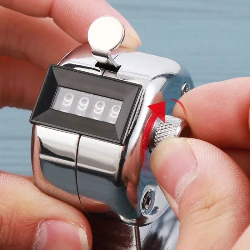 黑坑钓鱼计数器通用拉饵盘计数器手动计数器飞磕鲫鱼计数器渔具