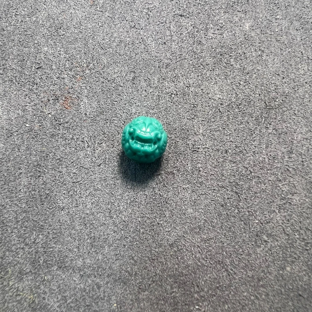 同福文玩松石兽珠