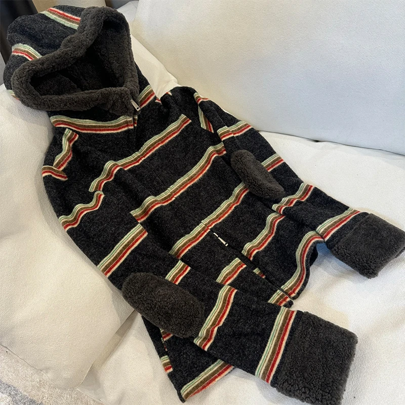 ZUOXIAOQI*雪橇加厚小衫（衣长58-64）