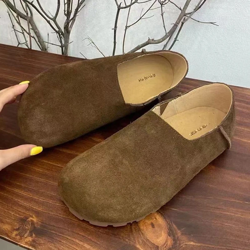 ZUOXIAOQI勃肯圆头鞋