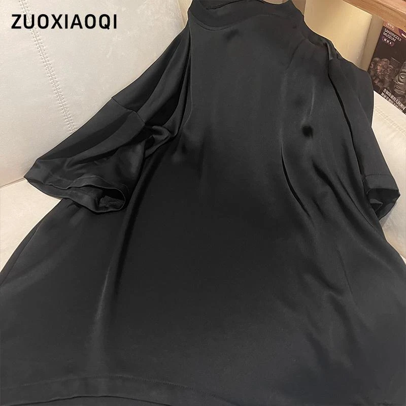 ZUOXIAOQI【现货】夏款醋酸冰川衫（衣长77，胸围140）