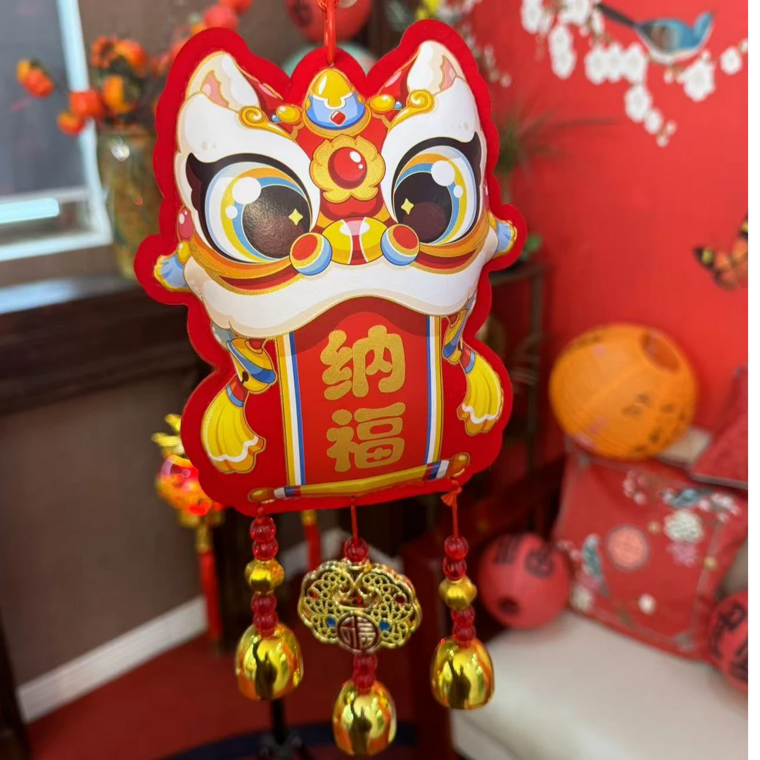 2025年新款醒狮纳福铃铛一个