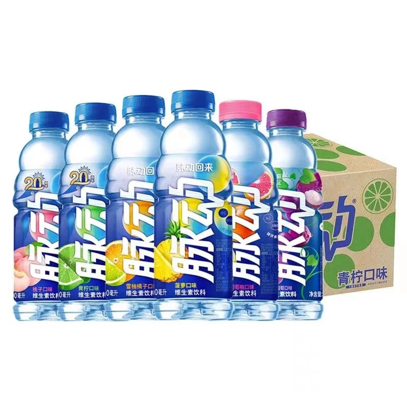脉动 600ml*瓶 桃子口味多口味维生素饮料网红运动解渴低糖/0糖