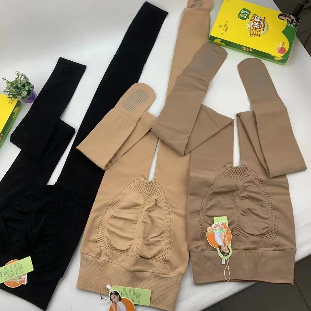 正品飘花伊人950蜜桃臀肤色薄绒肉色打底袜面膜水光袜打底袜