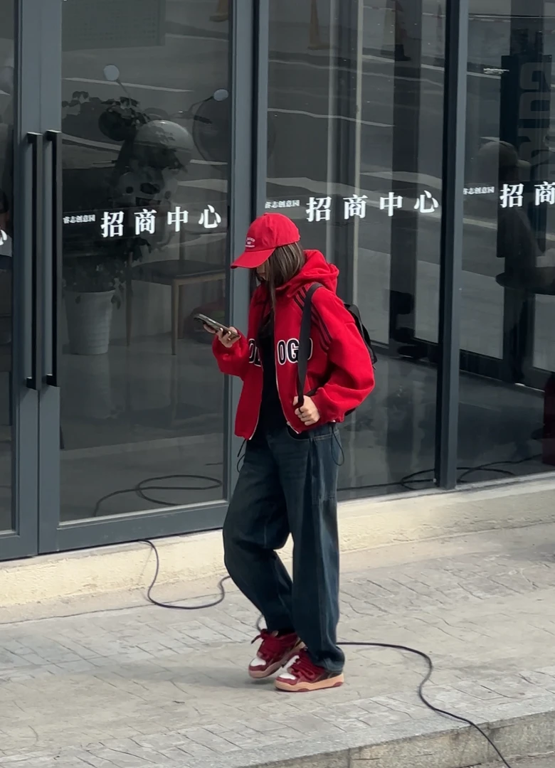 JOJO年度大清货！【美式街头】休闲宽松百搭保暖连帽开衫运动外套