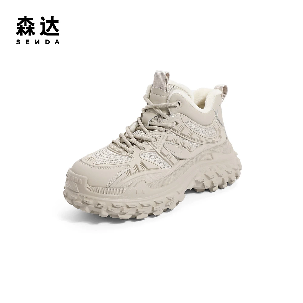 森达时尚老爹鞋女秋季经典潮流户外运动风厚底百搭休闲鞋ZT710CM2
