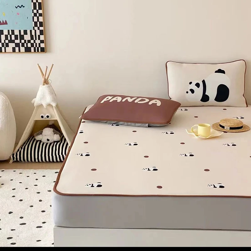 【盐选】凉感凉席全数码定位印花凉席三件套床席/床笠款多尺寸